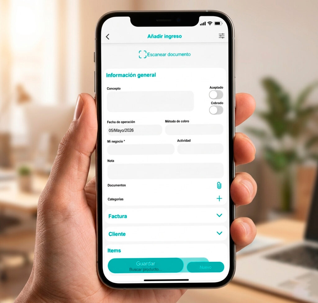 Generar factura electrónica gratis: cómo hacerlo paso a paso en 2026 4 Generar factura electrónica gratis